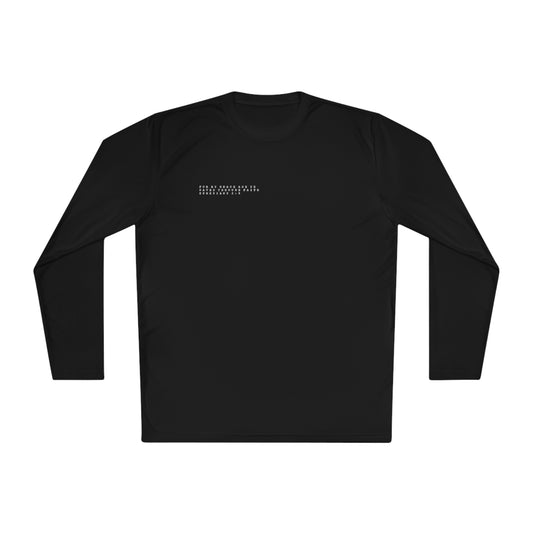 Ephesians 2:6 Long-Sleeve T-shirt ( Polyester Black)